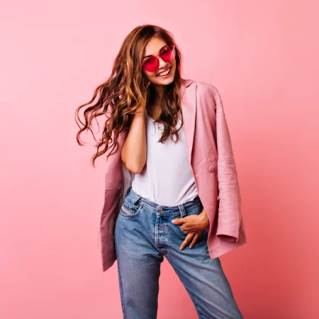 Women's Pale Pink Blazer