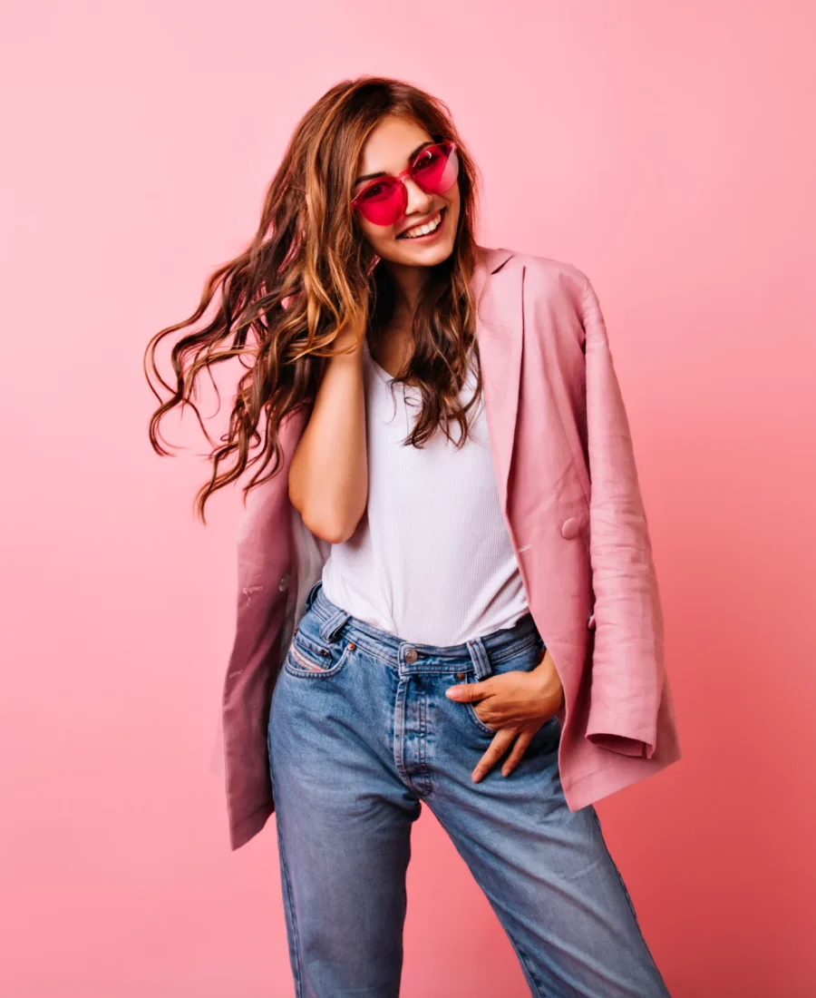 Women's Pale Pink Blazer