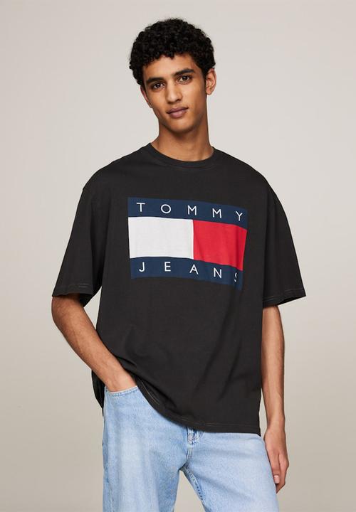 Tjm ovz big flag tee ext - black