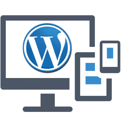 tablet and smartphone depicting a WordPress website design