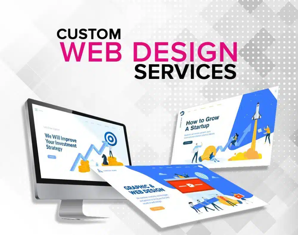 an illustration of website design in Musina