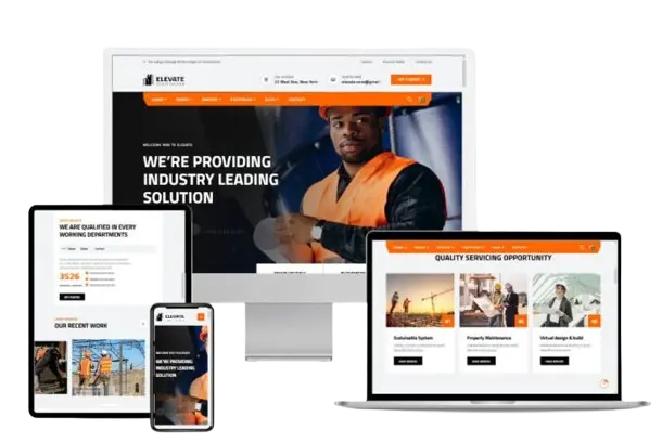 High-Converting Construction Website Design | Get More Leads