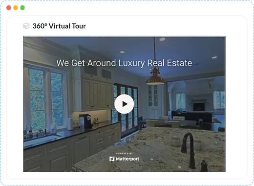 Virtual Tour an image depicting website analyics on a line chart